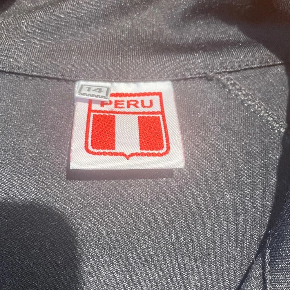 Umbro Peru soccer track jacket